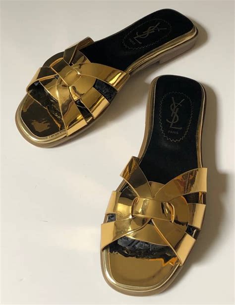 ysl tribute sandals dupe|ysl tribute sandals flat.